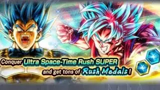 CLEARED ULTRA SPACE-TIME RUSH SUPER!(Dragon Ball Legends)