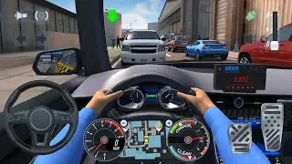 Real Taxi Driving in Industrial City Traffic - Taxi Simulator 2019 Cockpit Gameplay 🚕🔥