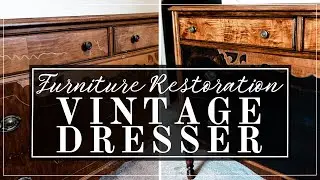 Furniture Flip: Beginner-Friendly One-Day Dresser Makeover (using ONLY basic tools)
