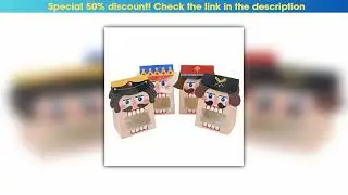 Discount 50Pcs Nutcracker Puppet Soldier Paper Candy Gift Box with Window Favor Packaging Box  New&bull;