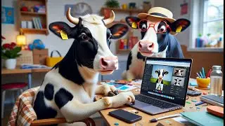Funny Cow Disco | Party DJ Mix 2025 Cow song and funy dancing cow