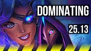 SAMIRA & Alistar vs JHIN & Zyra (ADC) | 5k comeback, 18/5/8, Dominating | EUW Master | 25.13