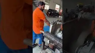 Kubota engine D1105 testing #kubotaengine #automobile #repair #towerlight 