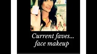 How to everyday makeup: current face products