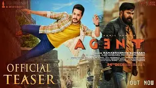 Mammotty, Akhil Akkineni Agent Movie Intro Teaser | #Agent Movie Official Teaser  | Surender Reddy