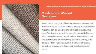 Mesh Fabric Market Growth Analysis | Exactitude Consultancy Reports