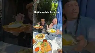 The best brunch in Berkeley with my boy Snacksesai!
