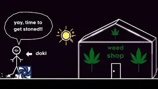 Doki Buys Weed 4K (w/clicks) by Illuminati65 and Pamka | Geometry Dash