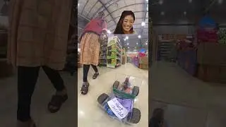 buying chocolate with an rc car  #shorts #trending #funny #shoping