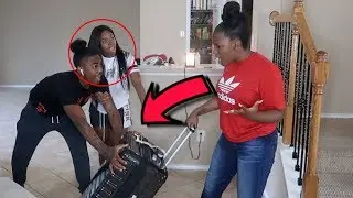 LEAVING YALL HERE AT THE HOUSE PRANK ON TAY AND JASS | IAMJUSTAIRI