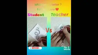 Teacher Vs Student drawing😱✨for S Lovers ❤️|| #art #drawing #shorts #viral #teacher #vs #students
