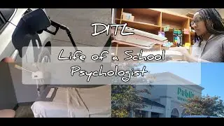 Hectic Day in the Life as  School Psychologist| Work, Shopping, Facials and More! |DITL Vlog
