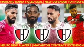 Northeast united fc new players 2025/26 | Macarton contract extension✍️| Neufc transfer news 2025-26