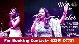 Artist Ekta Singh  For bookings, *The Event Factory (Garry Shows)*📞 *Garry: 62391-07731*