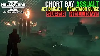HELLDIVERS 2: Chort Bay Assault – Jet Brigade + Devastator Surge | Super Helldive | JustLeeGaming