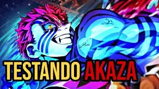 Testando o Akaza (Castelo Infinito) Kimetsu no Yaiba Hinokami Chronicles 2