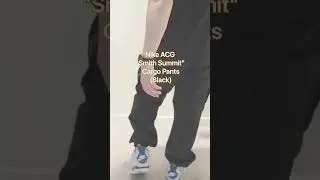 Nike ACG Smith Summit Cargo Pants | Fit and Try-on Review #streetwear #sneakers #fashion #nike #edc