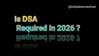 DSA is really important in 2026 | DSA is required or not ? 