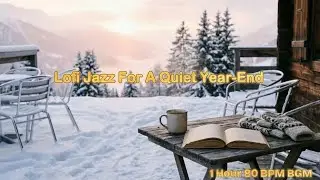 【広告なし / 1時間作業用BGM 】Lofi Jazz For A Quiet Year-End  /  80 BPM