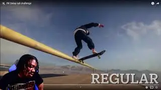 Reacting to PK Delay rail challenge by Jarrett Spinks!