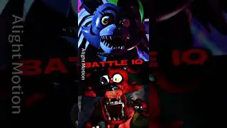 Roxanne Wolf |Prime| Vs Foxy The Pirate Fox |Novles| |Prime| #vs  #fnaf  #shorts