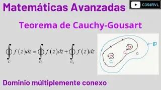MA. Descripción del teorema de Cauchy-Gousart para dominios múltiplemente conexos