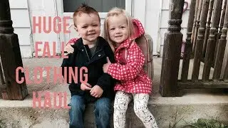 HUGE Back to School Fall Childrens Clothing Haul | 2017