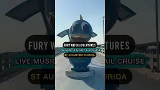 Things to Do St Augustine:Fury Water Adventure Tour.#staugustine #thingstodo #funactivities #sunset