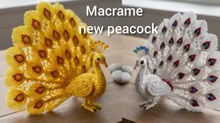 Macrame small peacock full body/macrame new peacock is live!#short#shorts#yt#macrame#Live