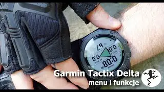 Garmin Tactix Delta - menu i funkcje