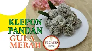 RESEP KLEPON TERENAK ALA FECARIS  KITCHEN/ BROWN SUGAR  STICKY RICE BALLS