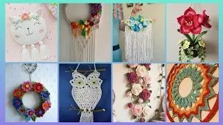 Most beautiful stylish crochet wall hanging  ideas for 2025