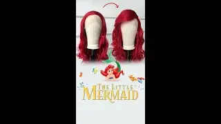 Disney Ariel Wig Styling