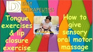 oral motor sensory brush technique | oral motor exercises for improving speech, sucking, swallowing
