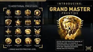 Advanced Warfare New Grand Master Prestige Mode (Entering Prestige 16)
