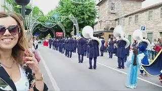 Marche de Procession à Vila Verde (Portugal) pour la fête de St-Antoine