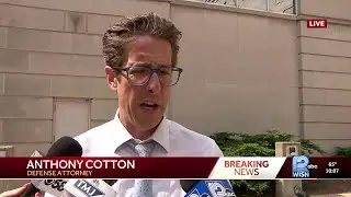 Defense attorney Tony Cotton speaks after guilty verdict