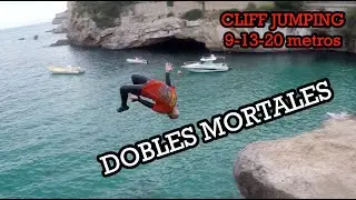 Es Pontas/Santanyi Cliff Jumping Mallorca (20m jump)