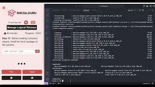 Manage Logical Volume | RHCSA.GURU