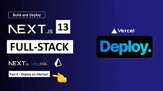 🔥 Deploy NextJS 13/14 APIs on Internet using Github and Vercel | #4-Deploy