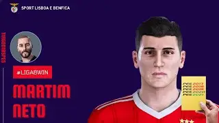Martim Neto @TiagoDiasPES (SL Benfica, Elche, Rio Ave, Gil Vicente) Face + Stats | PES 2021
