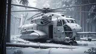 Unbelievable Abandoned in a Snowy Forest for Decades — CH-53K King Stallion Restored From Rust