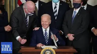 Biden Signs Three Executive Orders To Support Police And Law Enforcement