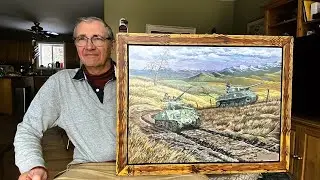 Adding Woodgrain To The Floater Picture Frame -  Part 2