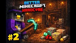 Pierwszy raz w kopalni Better Minecraft Hardcore #2