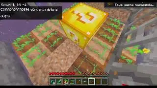 Minecraft lucky skyblock 1 #ÖRDEKMC-i3g
