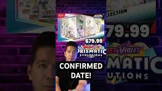 🚨ОГРОМНОЕ обновление пополнения ККИ Pok&eacute;mon от GameStop! Дата Призматических Эволюций ПОДТВЕРЖДЕН...