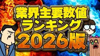 【業界ランキング】パチンコ業界の色んな数字をランキングにしてみたらｗｗｗ【前編】