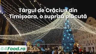 T&acirc;rgul de Crăciun din Timișoara, micul Paradis pentru gurmanzi: varietate mare și prețuri decente