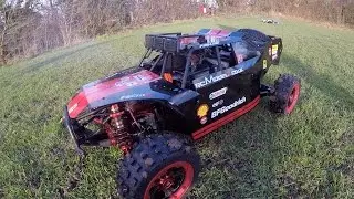 FID Dragon Hammer 1/5 scale running Mad Max giant grip tyres